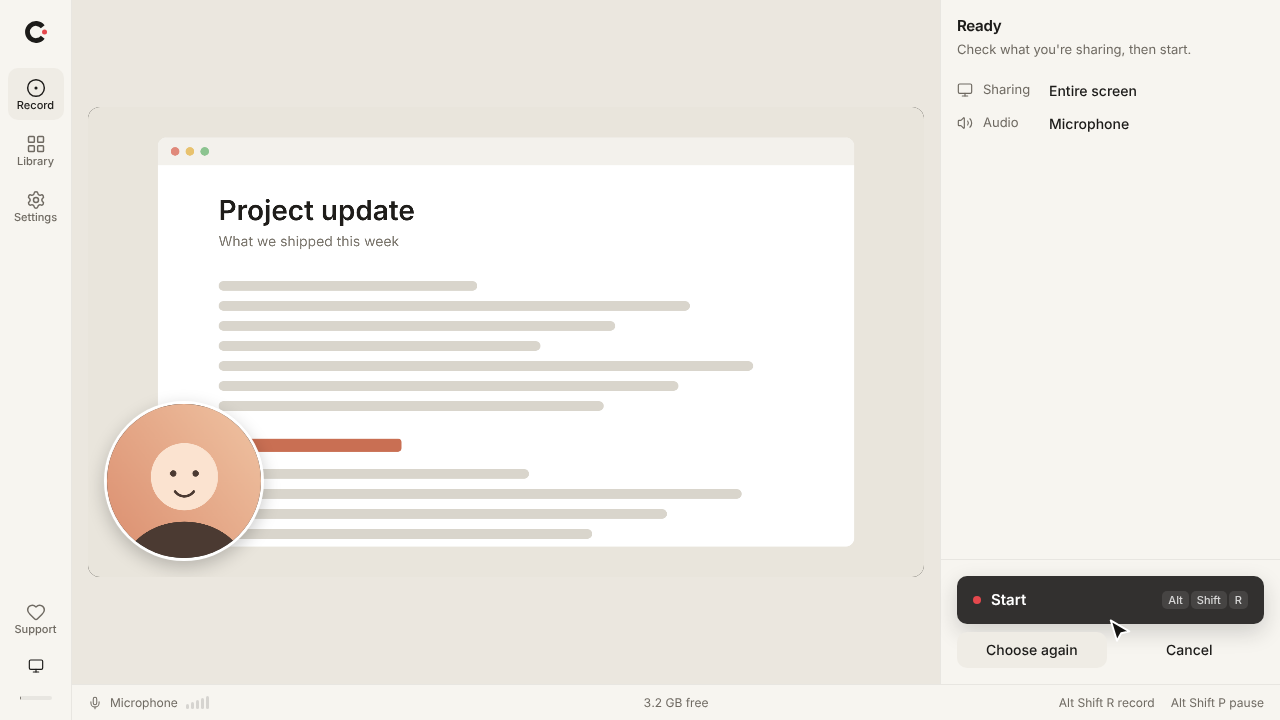 Watch the short castlet demo